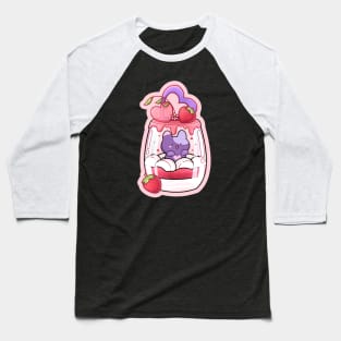 Patchi Strawberry Dessert Baseball T-Shirt